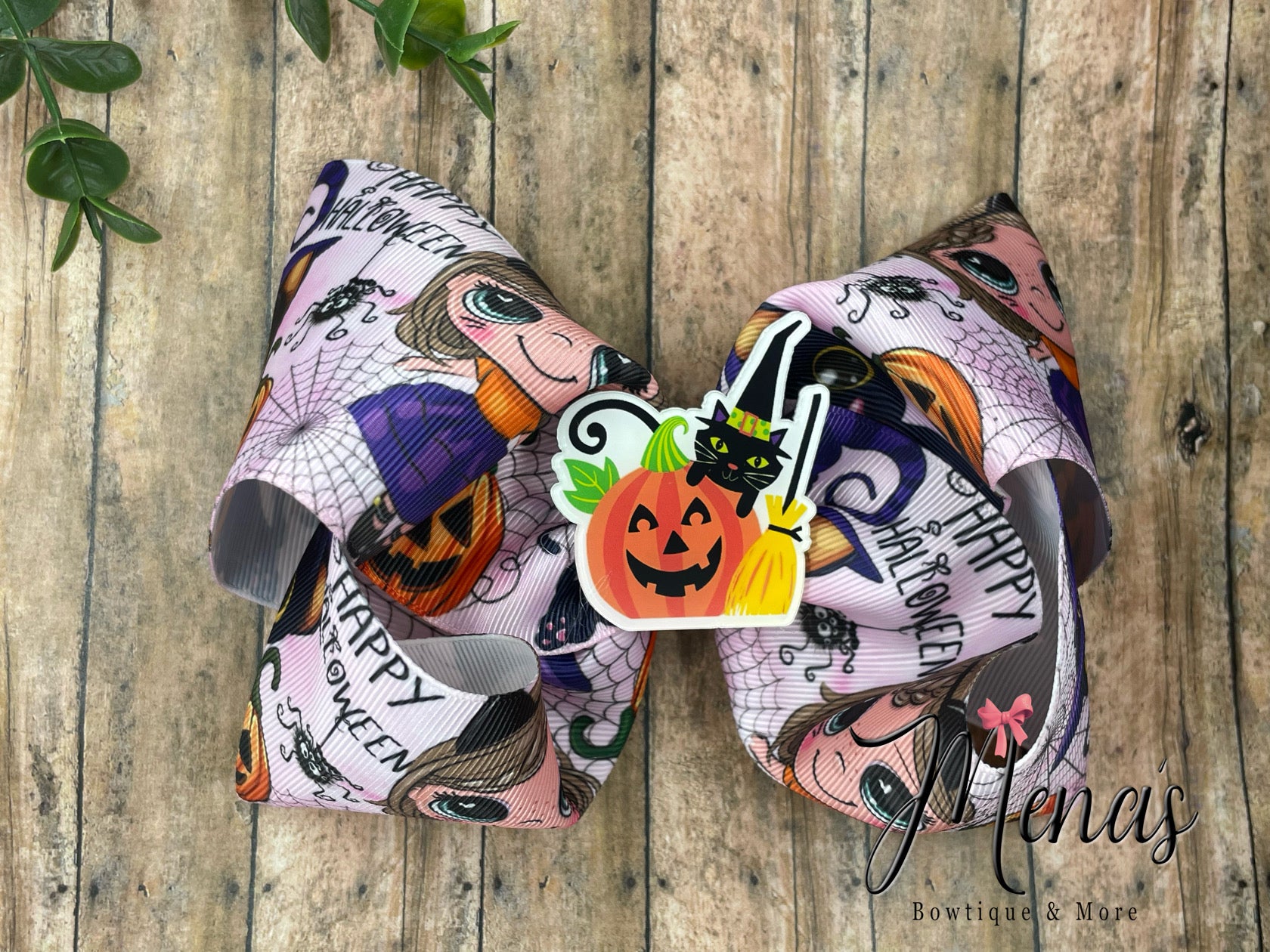 Girly Halloween Boutique Bow