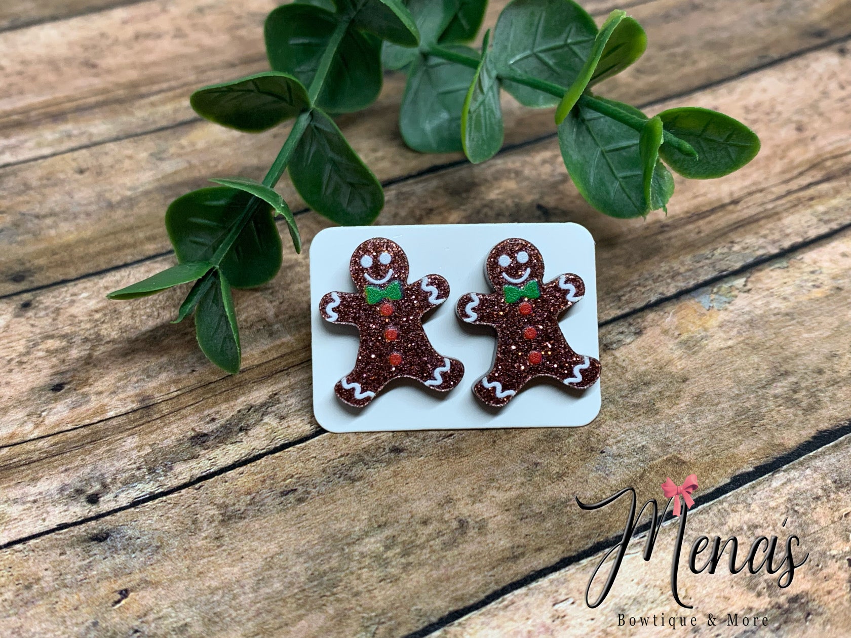 Gingerbread Earrings