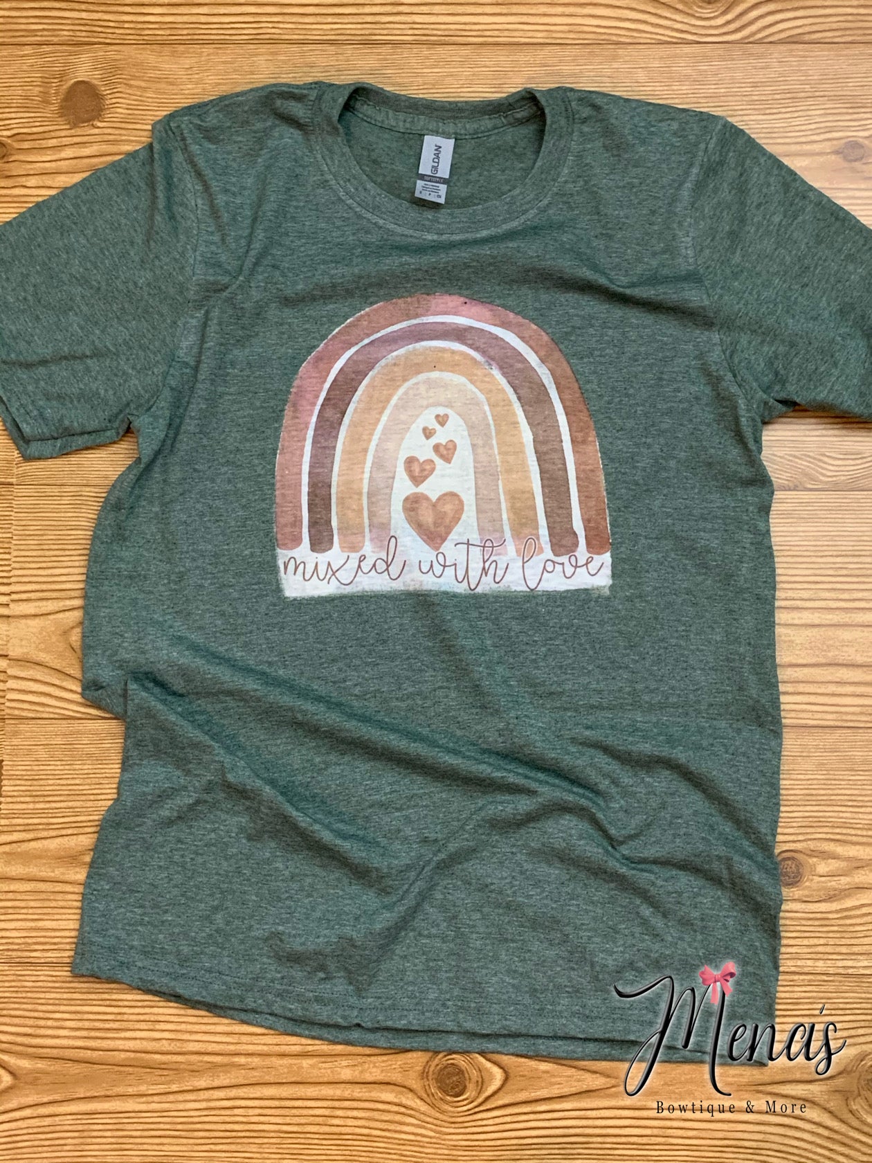 Adult Bleach Center Short Sleeve Shirt