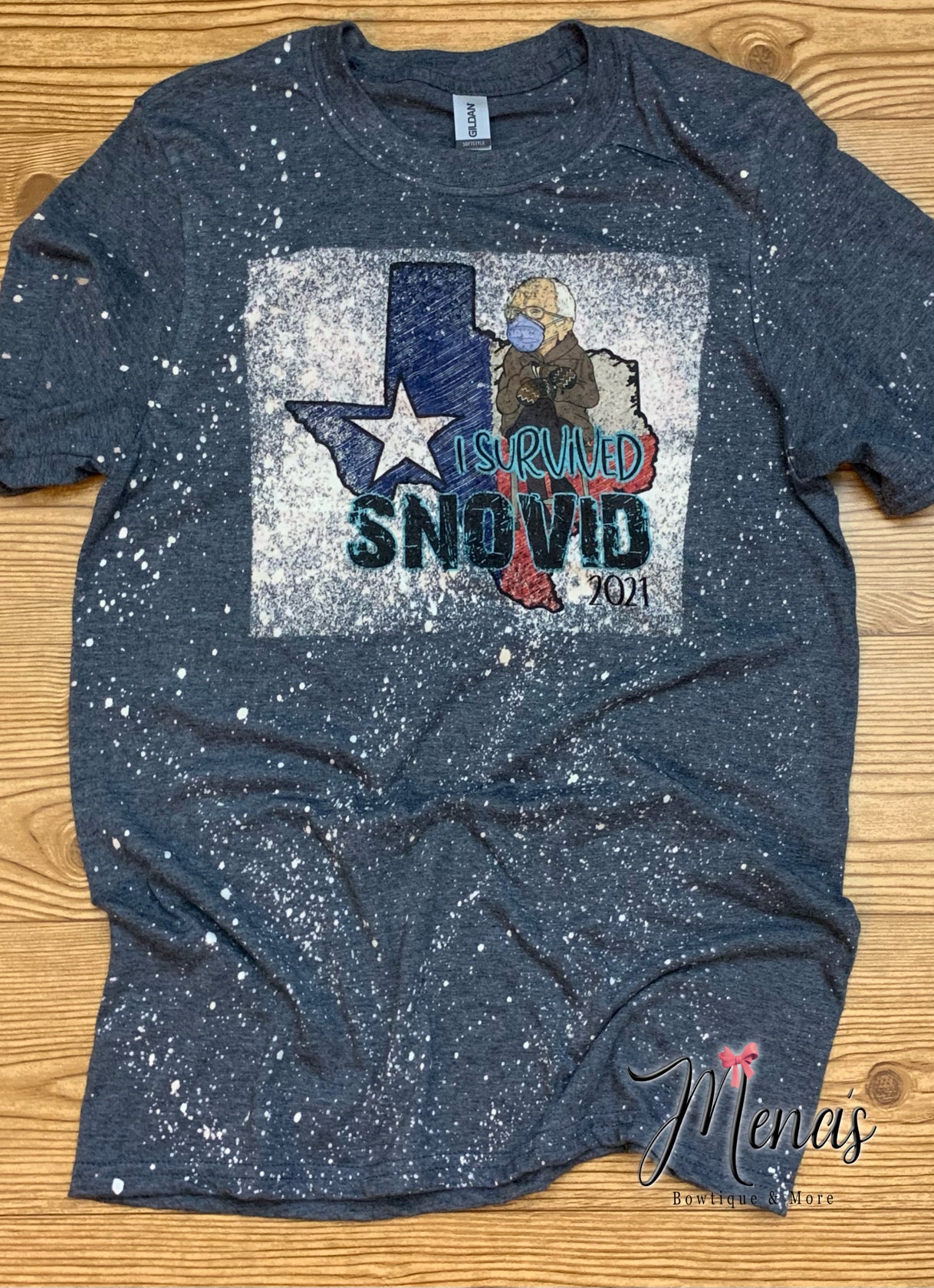 Adult Bleached Splatter Short Sleeve Shirts