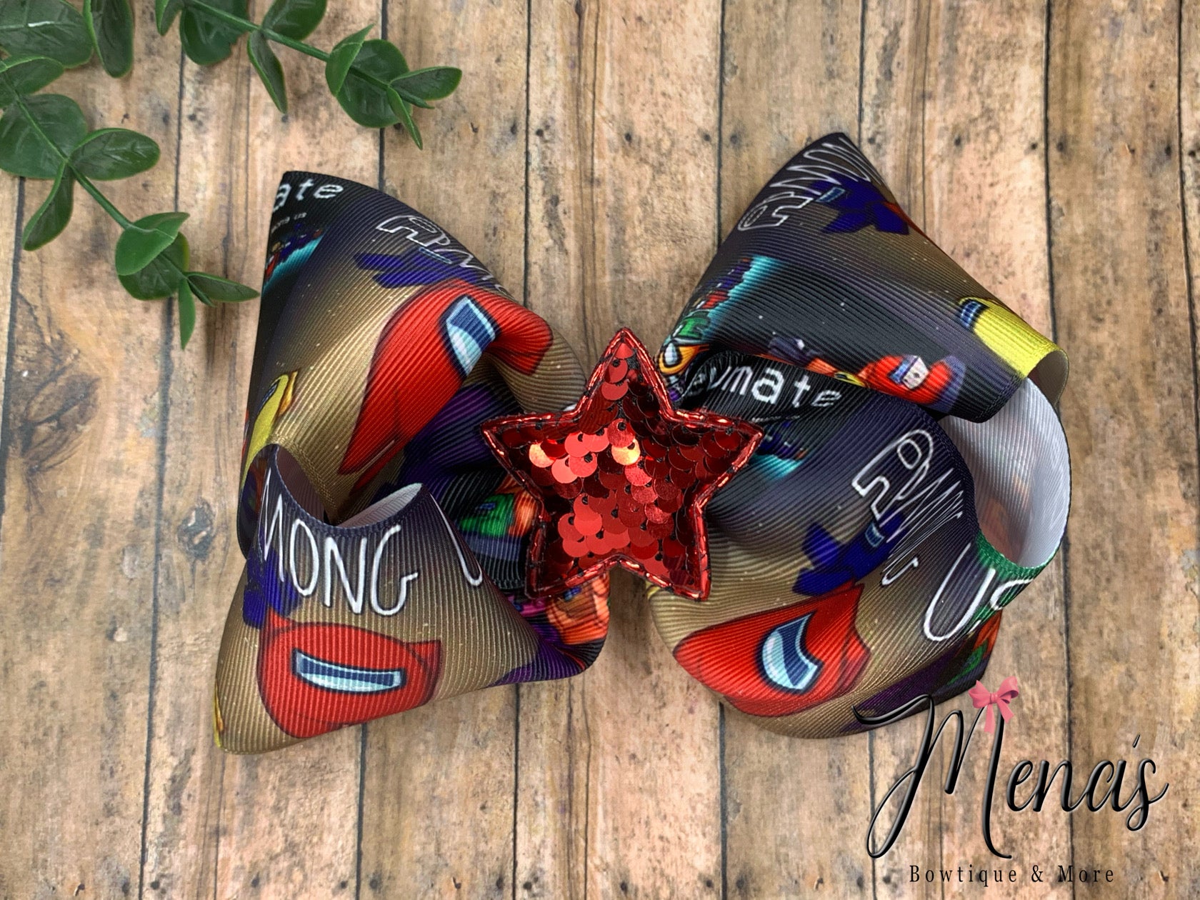 Among Us Boutique Bow