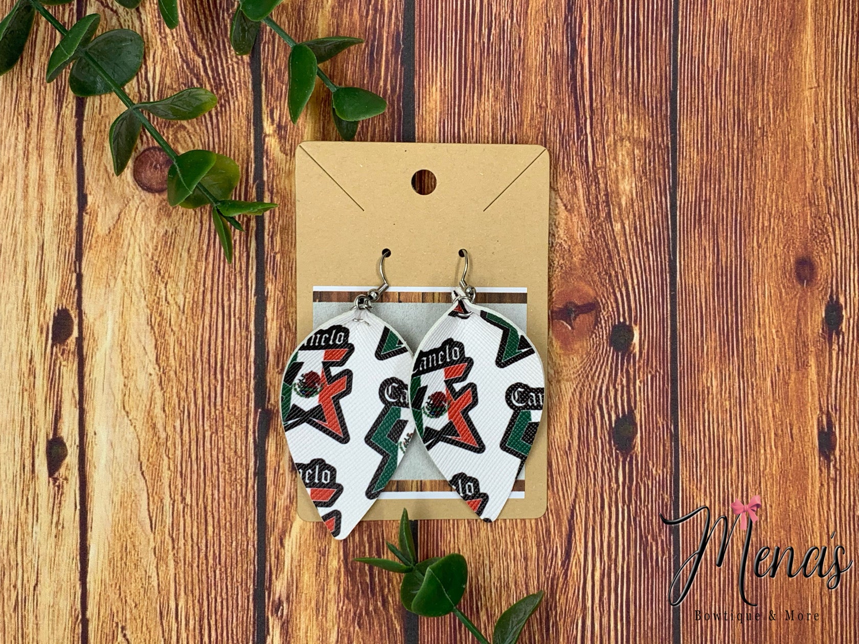 Campeón Inspired Teardrop Earrings