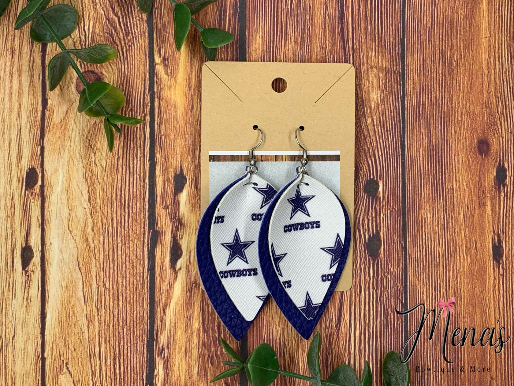 Star Cowboys Teardrop Earrings