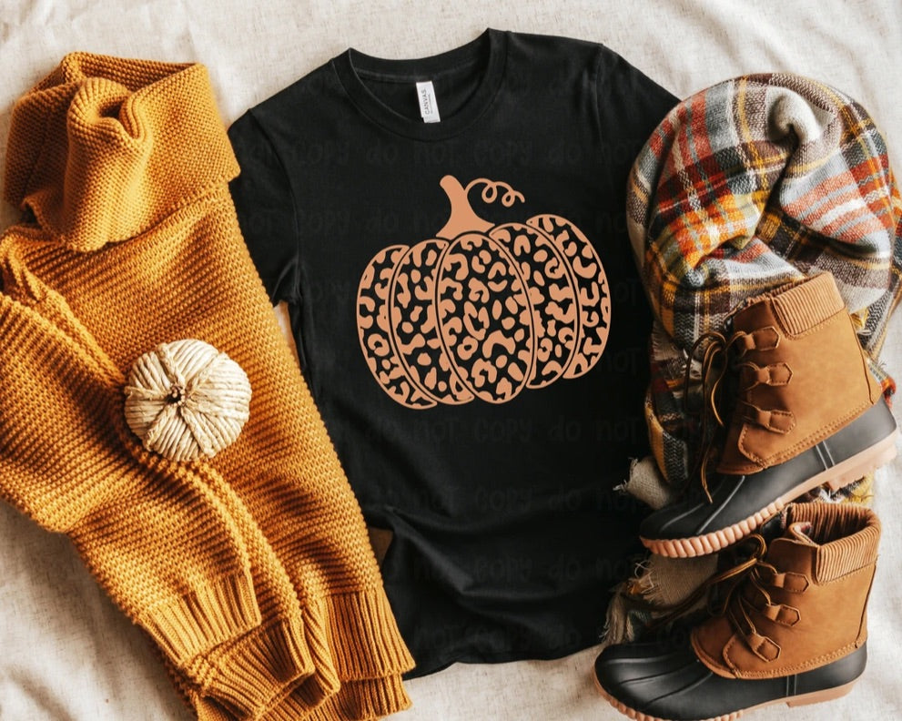 Metallic Pumpkin Screen Transfer (PRE-SALE)