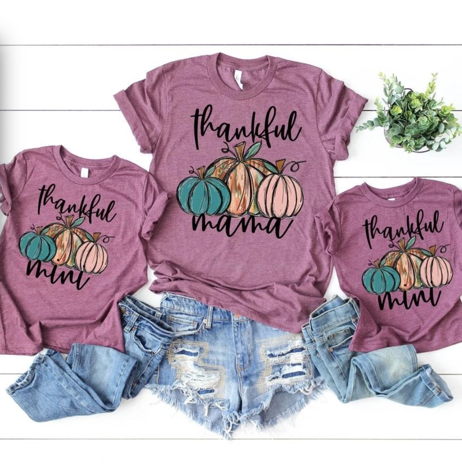 Thankful Mama Set (Mini Infant/Toddler) Screen Transfer (PRE-SALE)