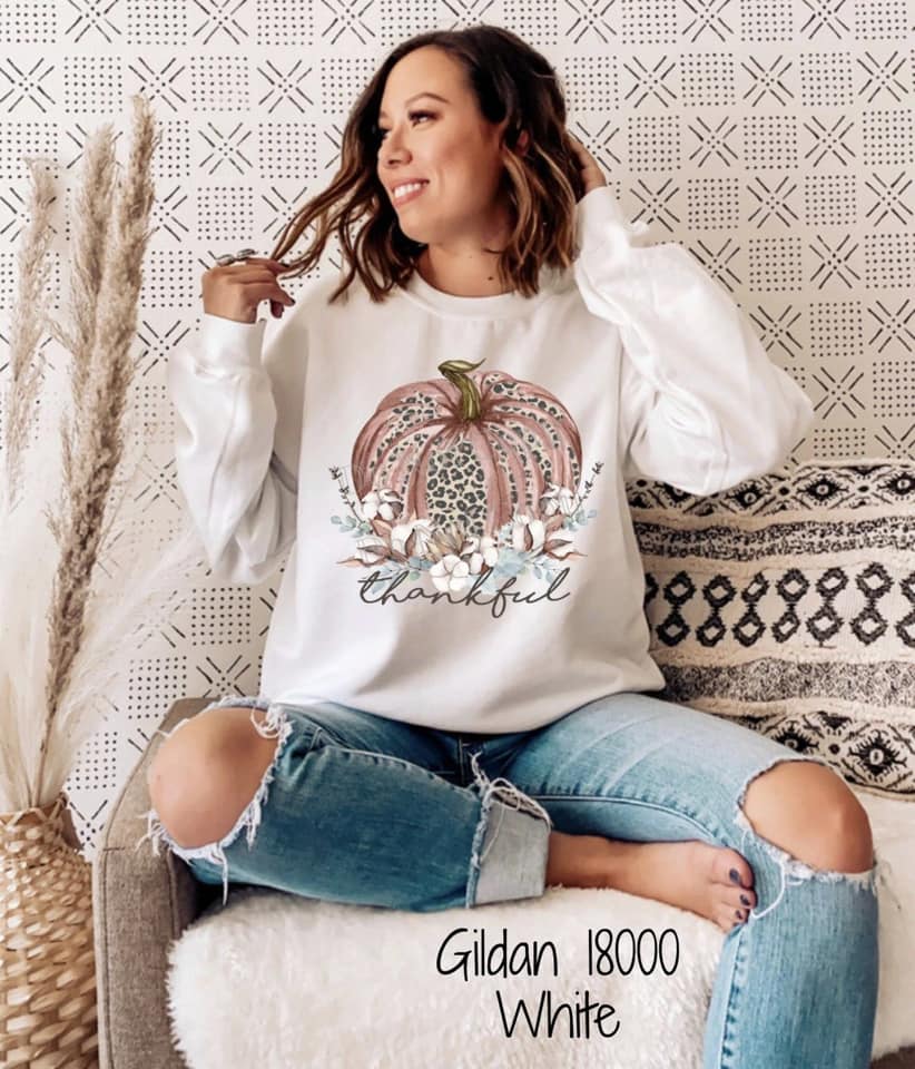 Thankful Pumpkin Screen Transfer (PRE-SALE)