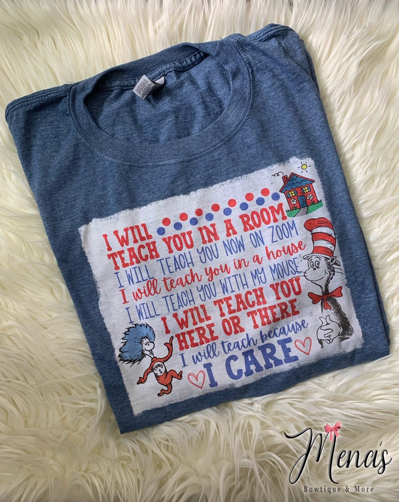 Adult Bleach Center Short Sleeve Shirt