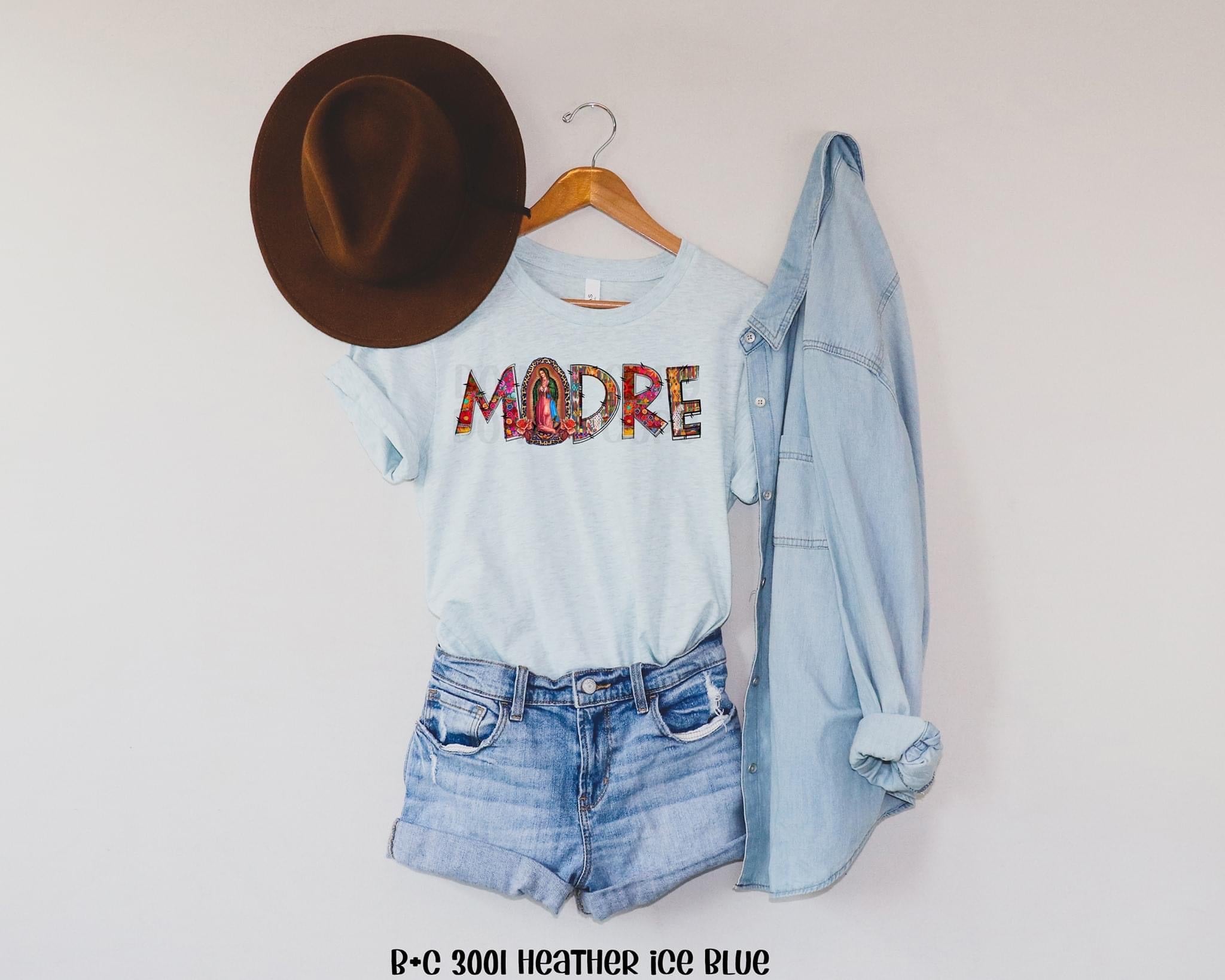 Madre Virgencita Screen Transfer T-Shirt